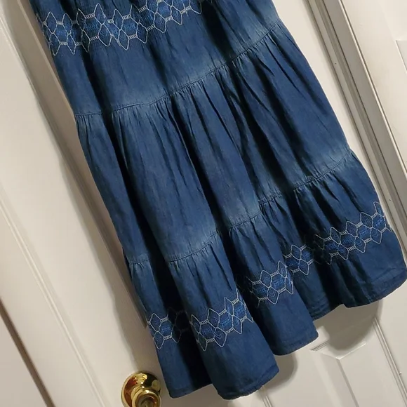 Lapis jean skirt /dress - Picture 9 of 11